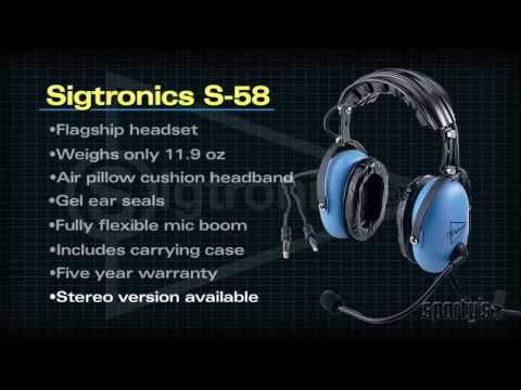 Sigtronics S-58Y Youth System Headset