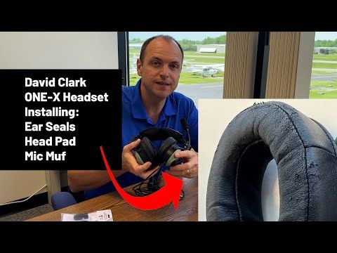 David Clark One-X Ear Seals (1 Pair)