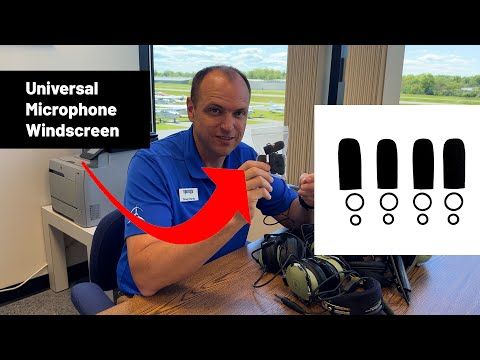 Universal Microphone Windscreen (4-Pack)