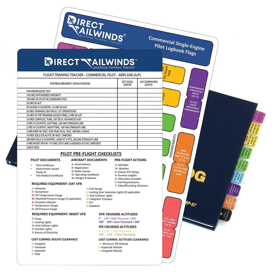 Logbook Flags: Commercial Pilot Single-Engine