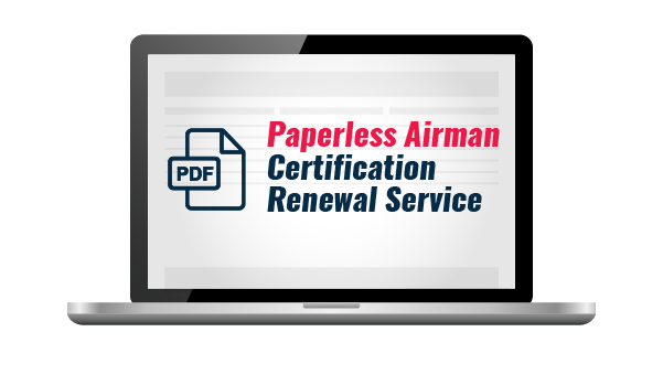Gleim Paperless Airman Certification Renewal Service (ACR)