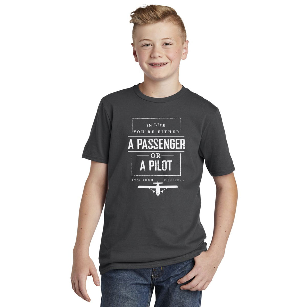 Youth Pilot or Passenger T-Shirt