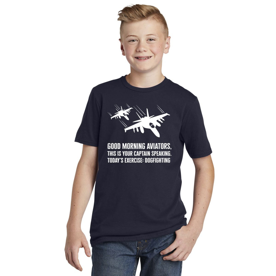 Youth Captain Speaking T-Shirt