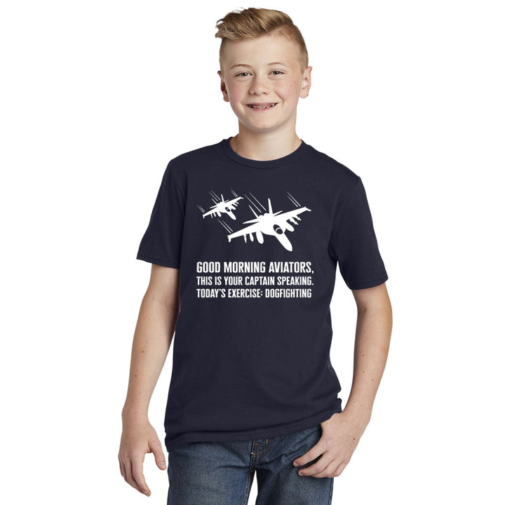Youth Captain Speaking T-Shirt