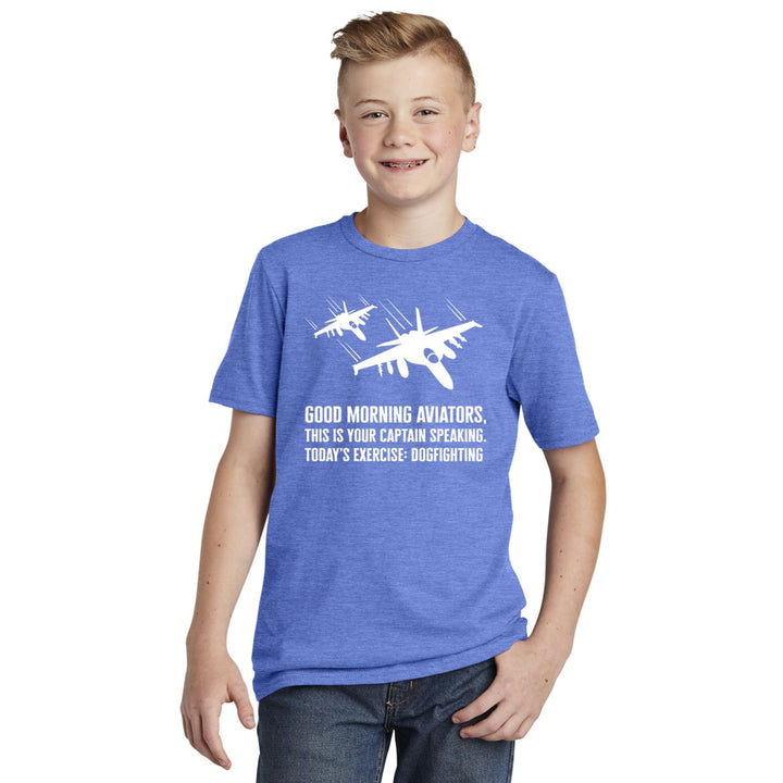 Youth Captain Speaking T-Shirt
