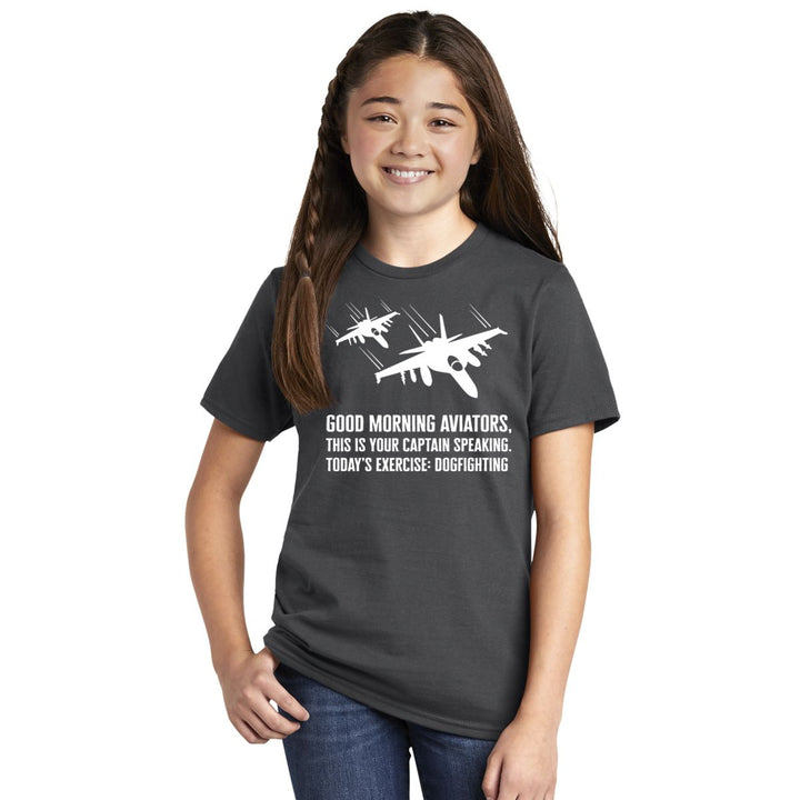 Youth Captain Speaking T-Shirt