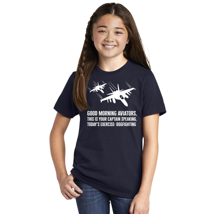 Youth Captain Speaking T-Shirt