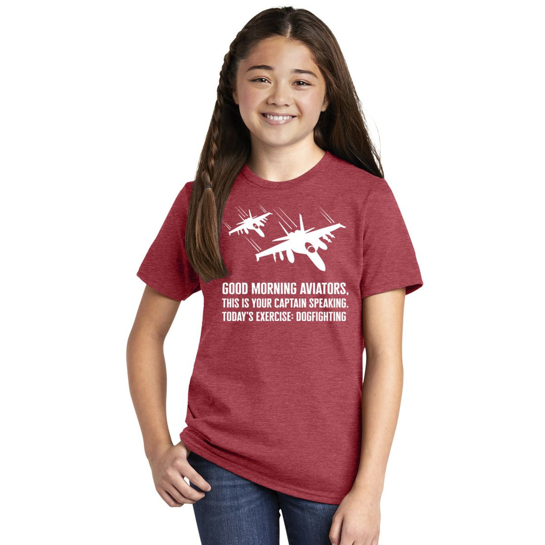 Youth Captain Speaking T-Shirt