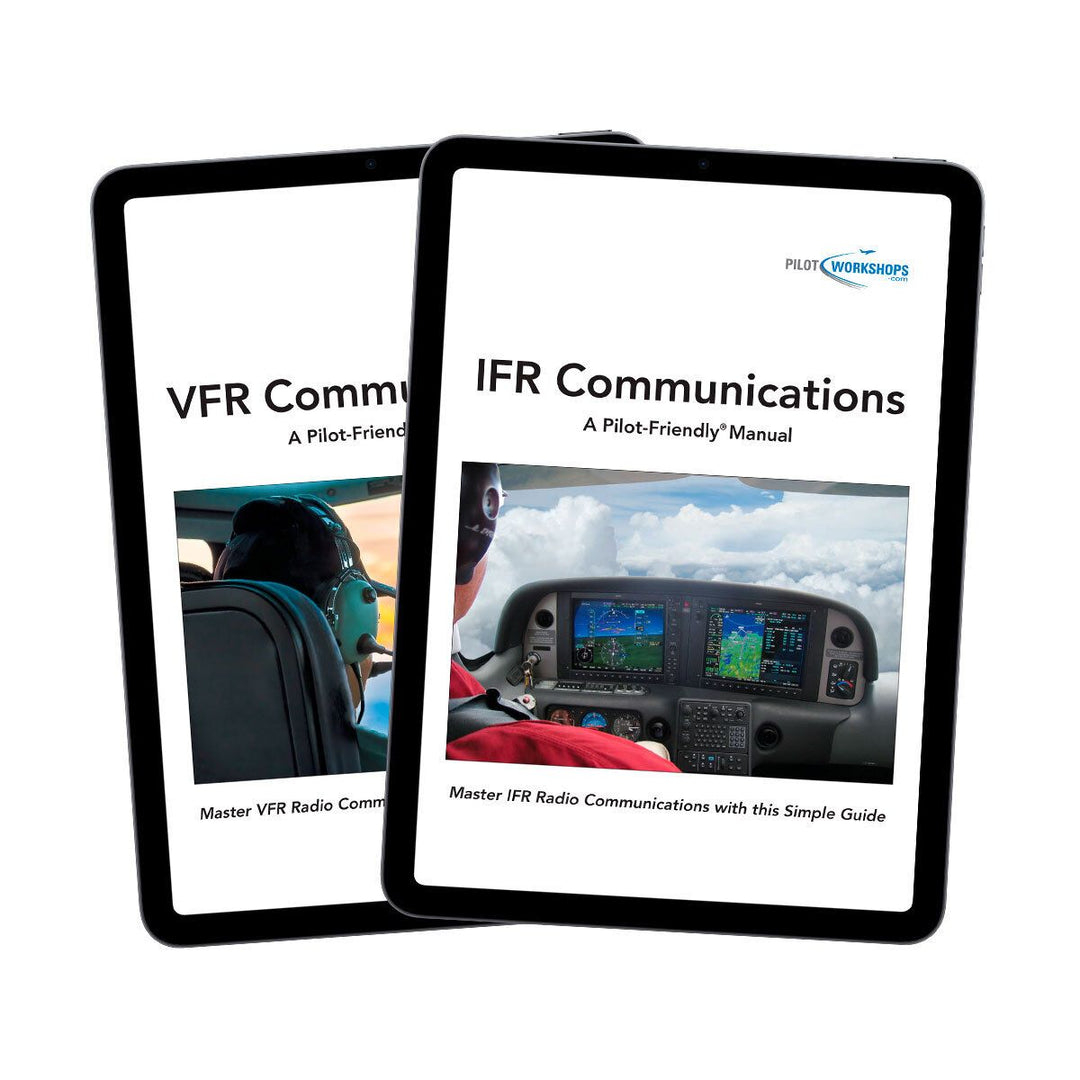 VFR/IFR Communications Manual Bundle (PilotWorkshops)