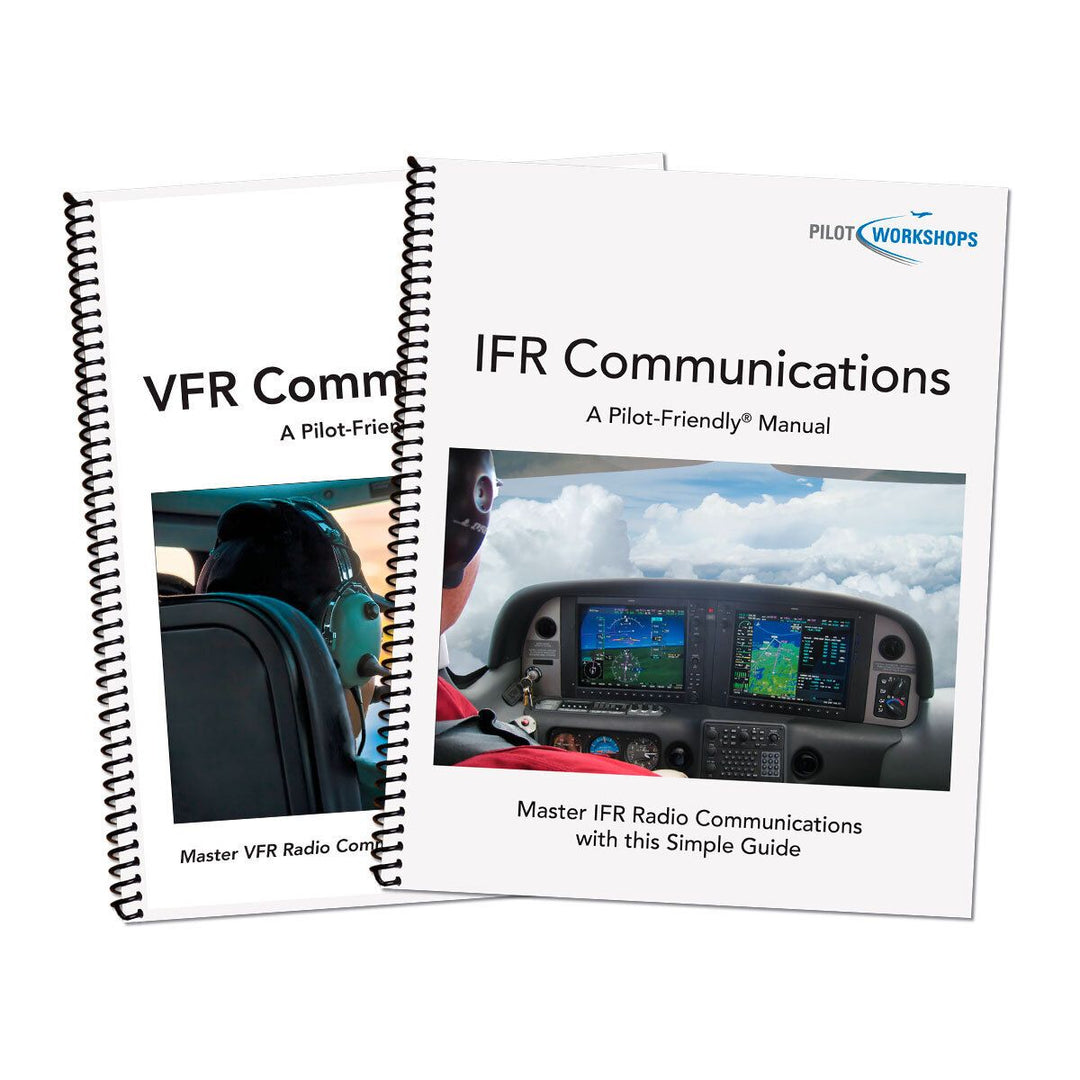 VFR/IFR Communications Manual Bundle (PilotWorkshops)