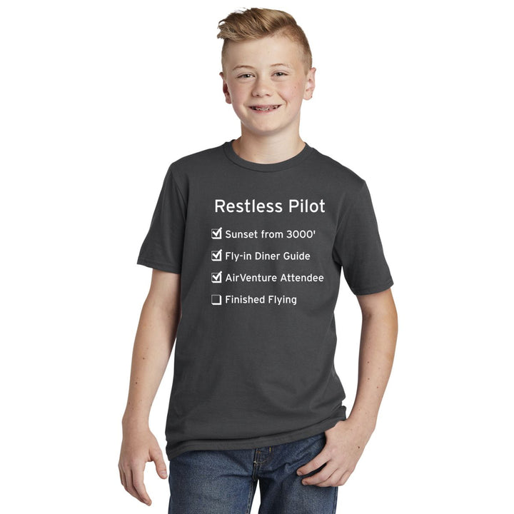 Youth Restless Pilot T-Shirt