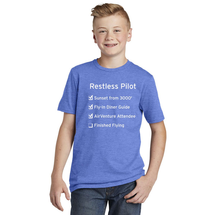 Youth Restless Pilot T-Shirt