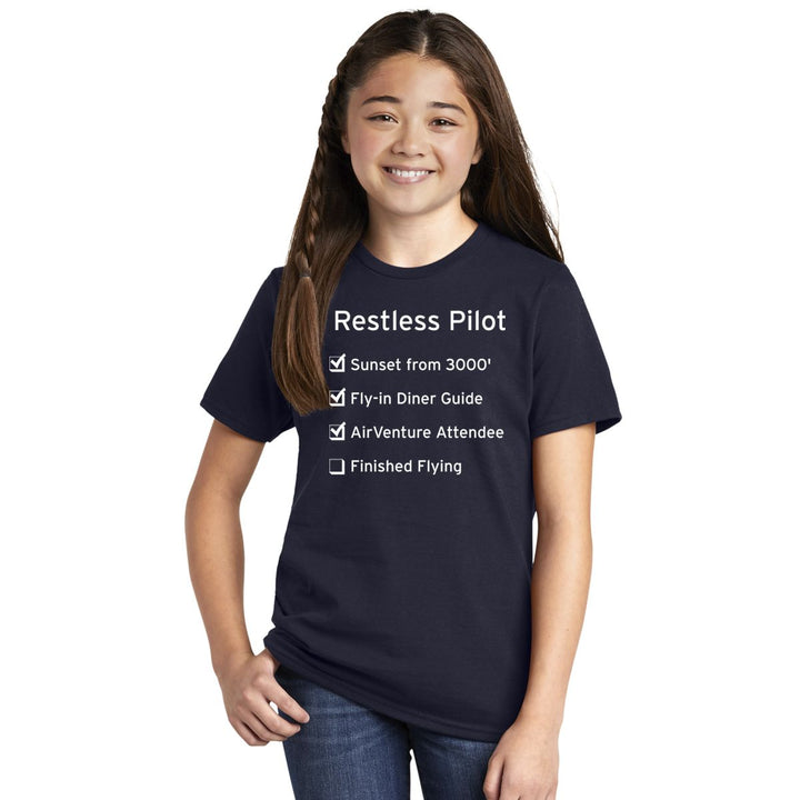 Youth Restless Pilot T-Shirt