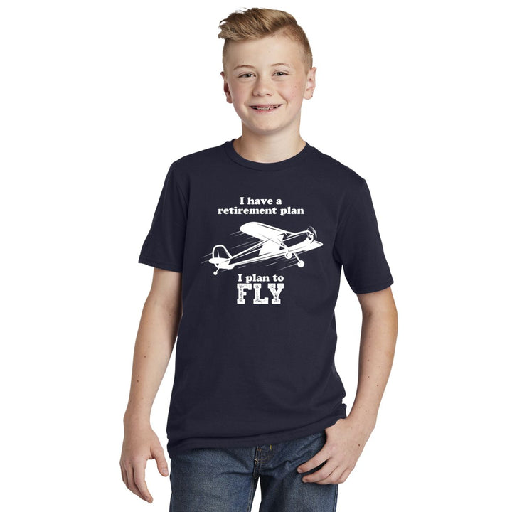 Youth Retirement Plan T-Shirt