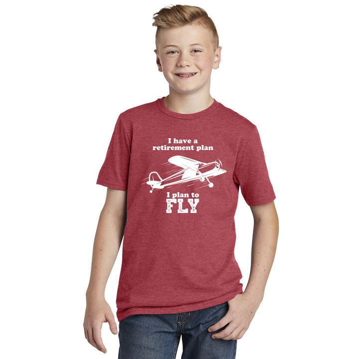 Youth Retirement Plan T-Shirt