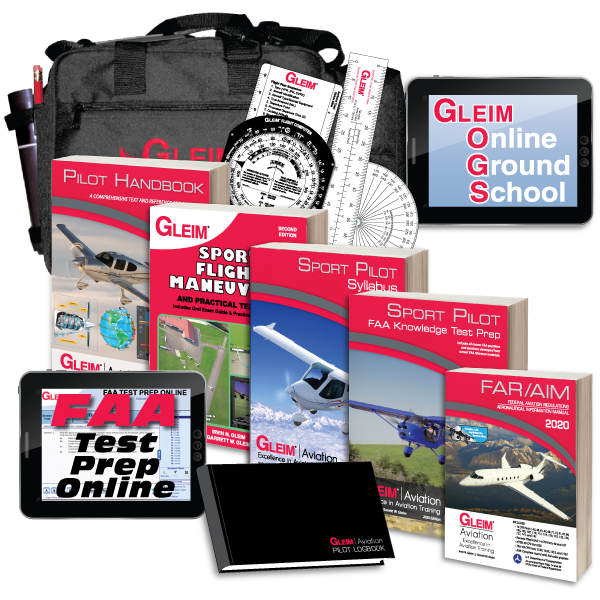 Gleim Deluxe Sport Pilot Kit (141)