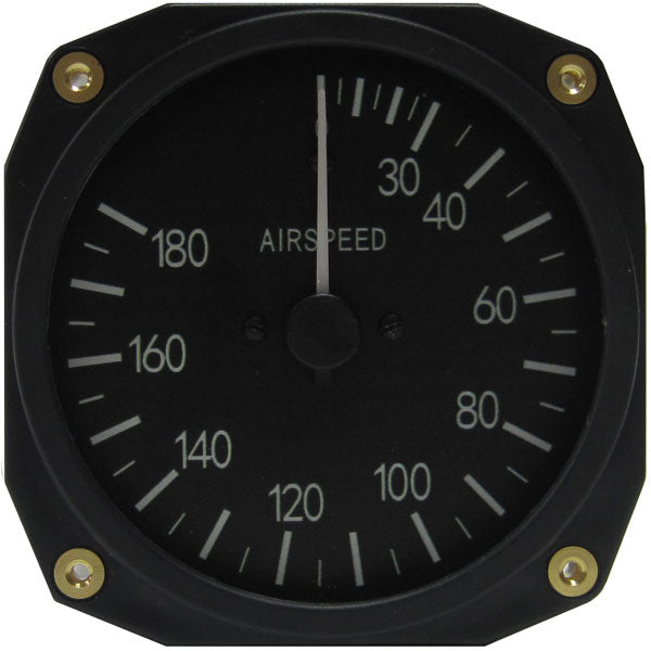 Swift 3-1/8" Airspeed Indicator — 0–100 MPH