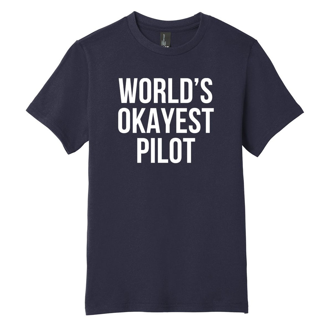 Youth World's Okayest Pilot T-Shirt