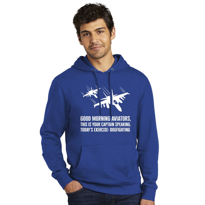 Captain Speaking Hoodie